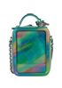 Iridescent Vertical Vanity Case, &pound;2,300, Handbags, Blue/Green, PVC, Back view
